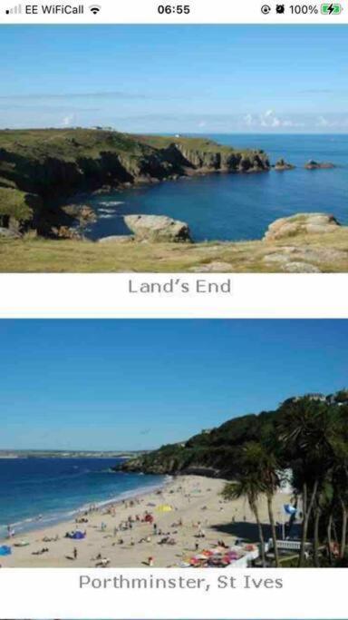 Amazing Seaside Loft Apartment With Sea Views . Sennen Cove Zewnętrze zdjęcie